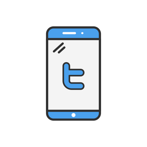 Label, logo, twitter, twitter logo icon